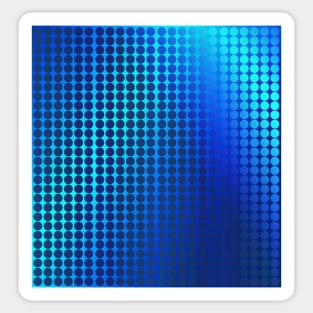 Dots blue green Sticker